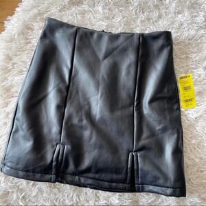 NEW Full Tilt faux leather skirt unlined kids girls size XS